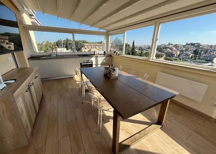 Appartement Attico Panoramico Whitecate Rome
